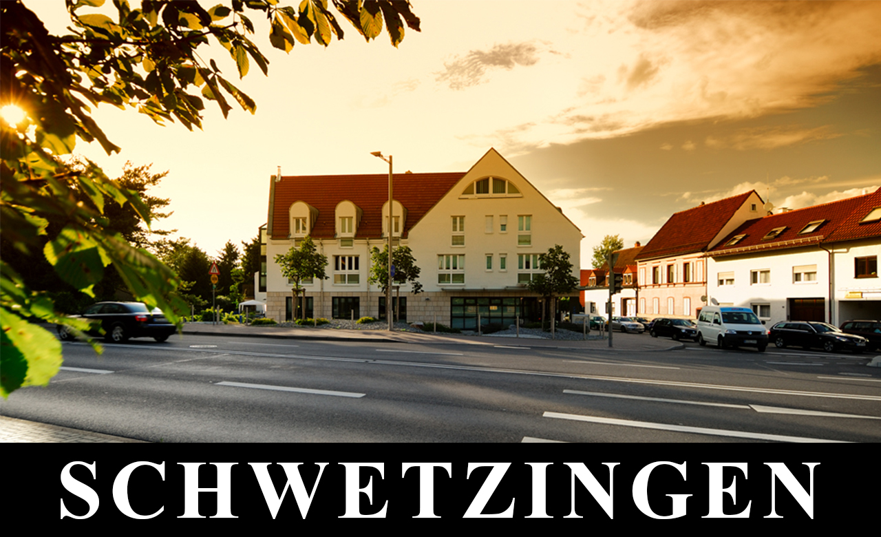 Banner Standort Einrichtung Schwetzingen